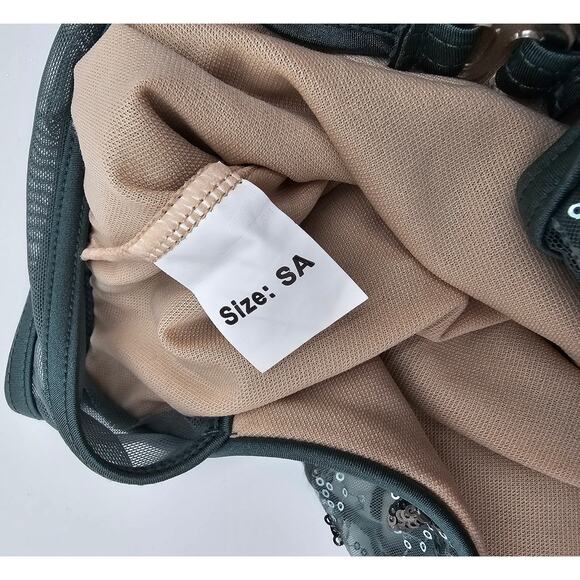 Weissman Dancewear Adult Size SA Small Green Dance Costume/Fairy Dress Up/Photos - Picture 7 of 8